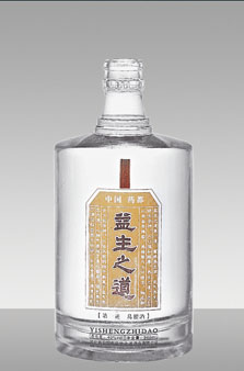 晶白玻璃瓶-018  